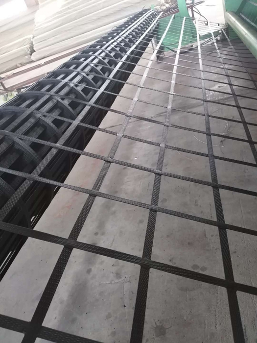 鋼塑土工格柵